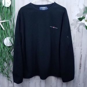 Ralph Lauren Polo Sport Black Pullover Sweater